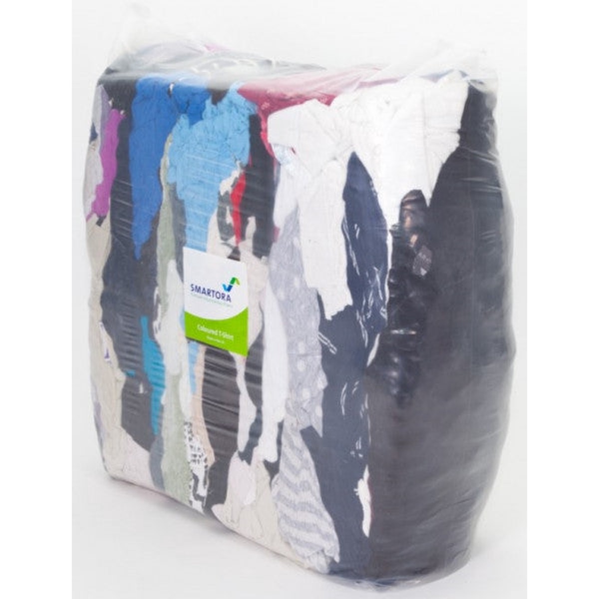 Smartora Coloured Cotton T-Shirt Rags 10kg - COLT-SHIRT