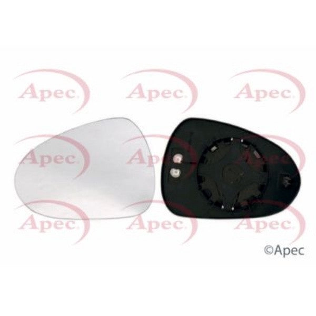 Apec GLASS AND HOLDER FOR PASSENGER CAR - AMG2173