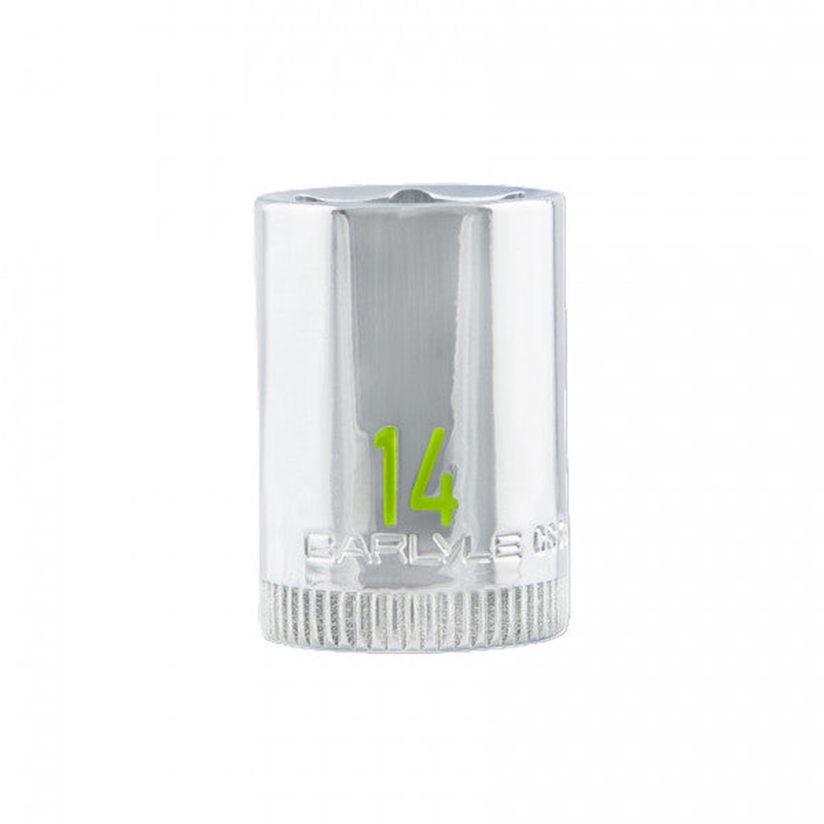 Carlyle Hand Tools 3/8 Drive 14mm 6 point chrome socket - CS38014M
