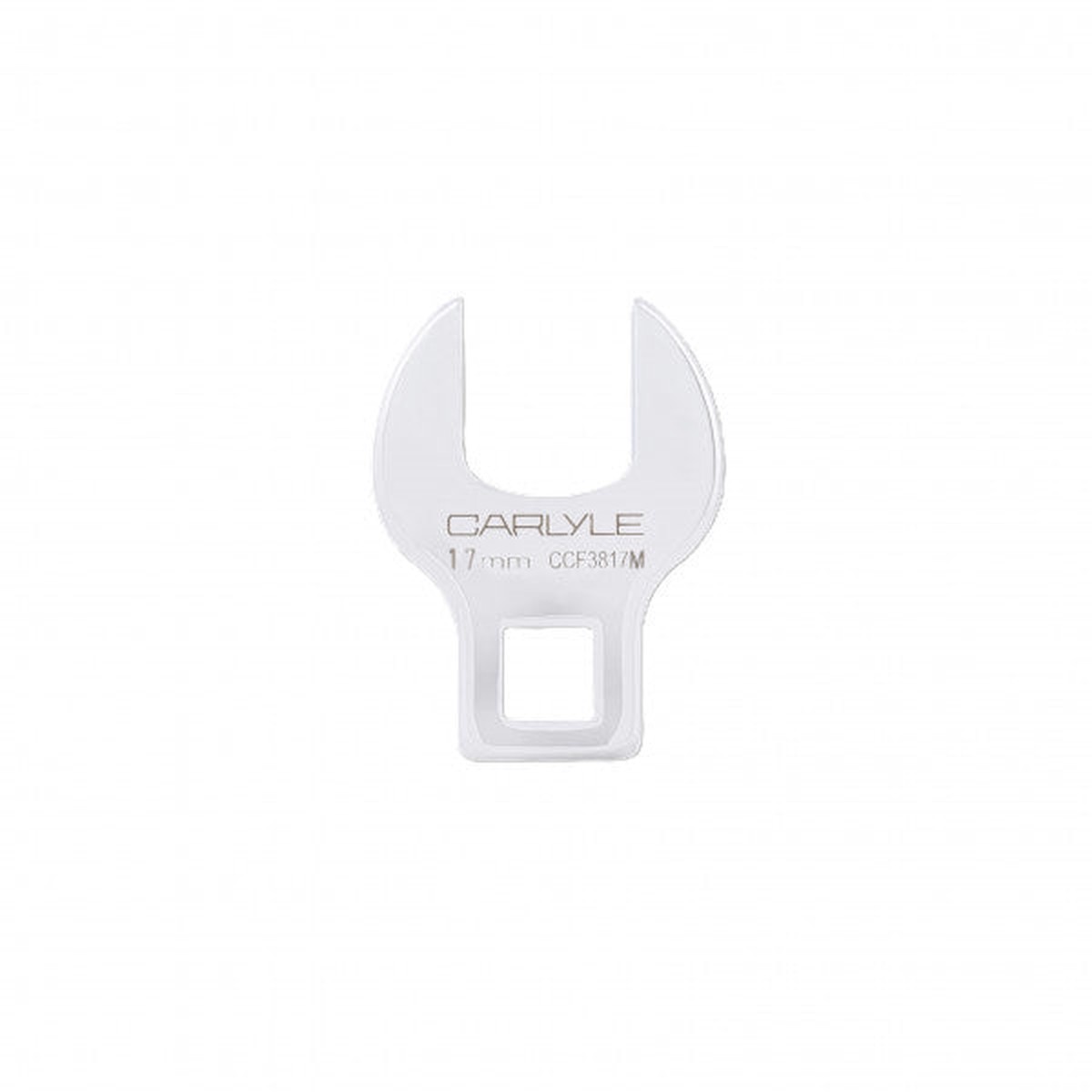 Carlyle Hand Tools 3/8in Drive 17mm Open-End Crowfoot Wrench - CCF3817M