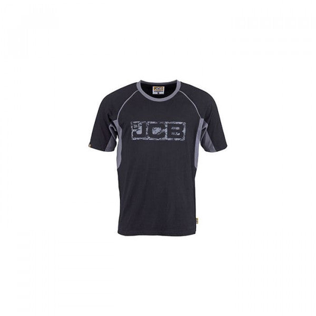 JCB trade black T-Shirt - D+ID-XXL
