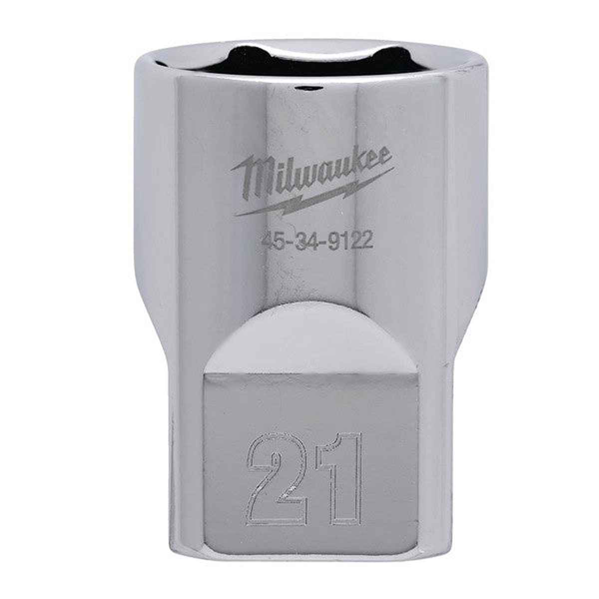 Milwaukee 1/2 Drive Socket Metric Standard-21MM - 4932480019