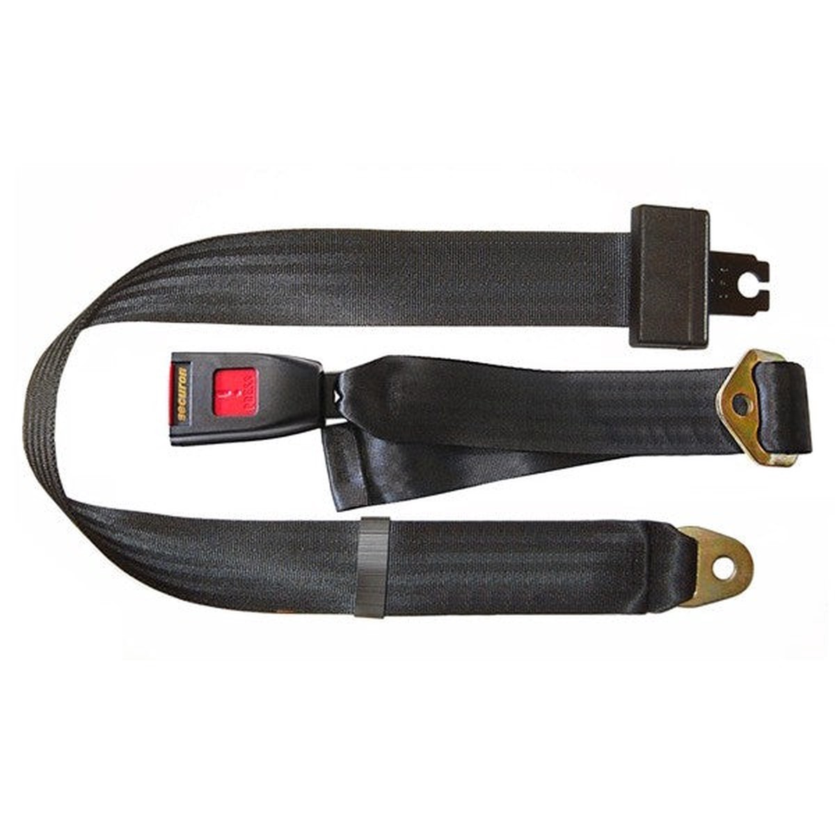 Securon Seat Belt - Static Lap - Black - 217E