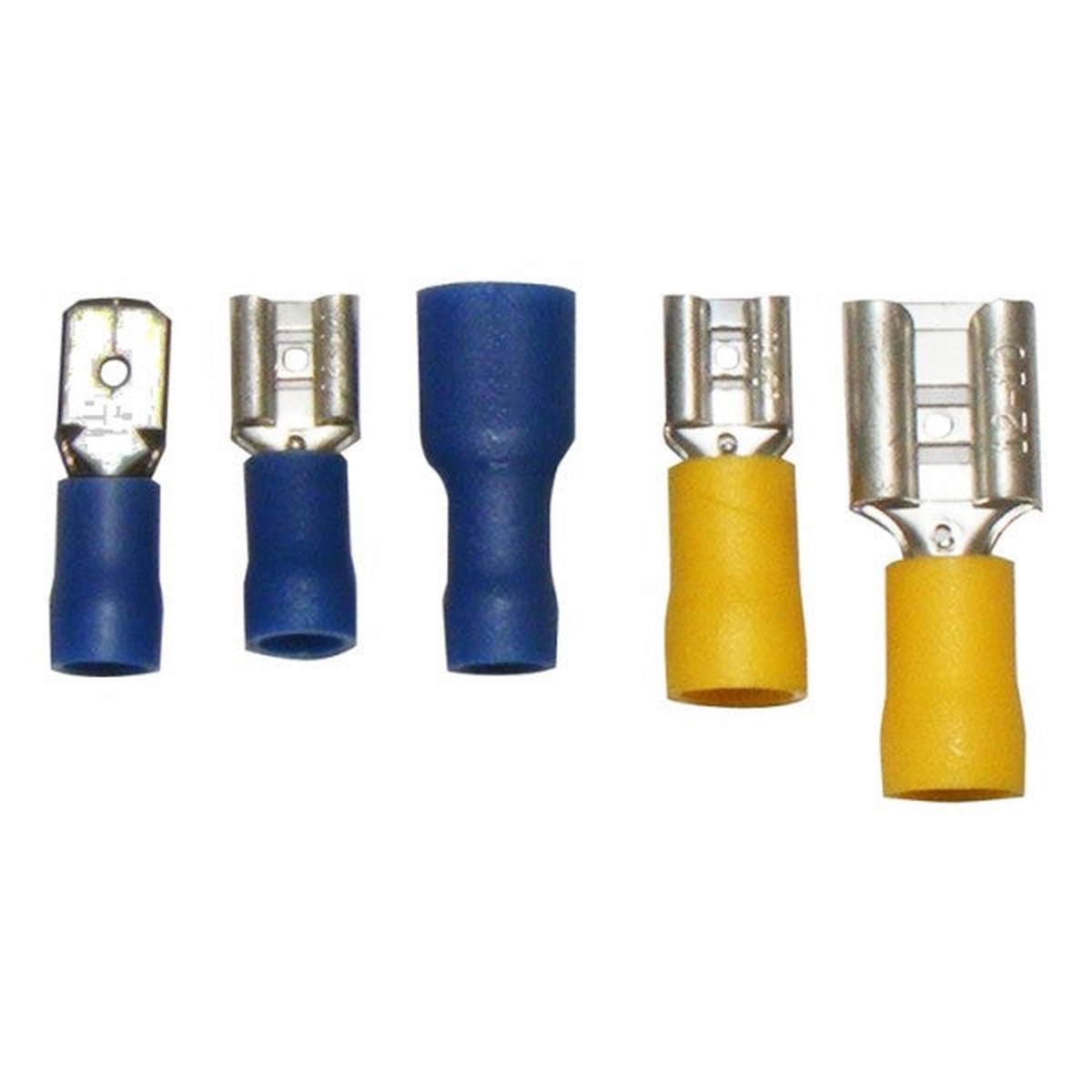 Wot-nots Wiring Connectors - Assorted - Slide-On - 15A & 35A - Pack of 10 - PWN1072