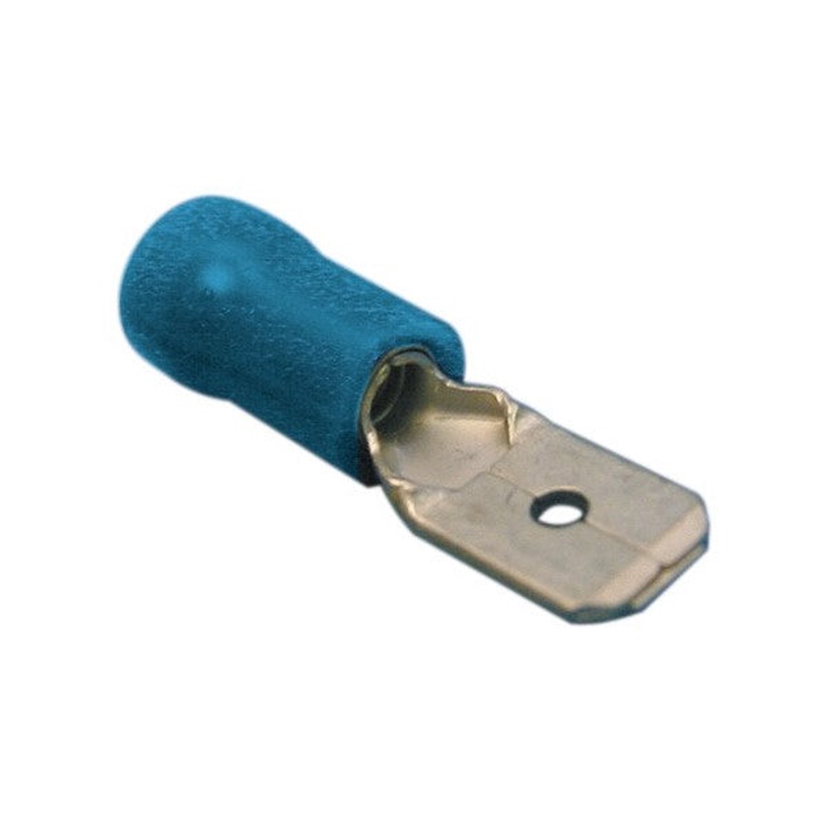 Pearl Consumables Wiring Connectors - Blue - Male Tab - Pack of 50 - PWC024