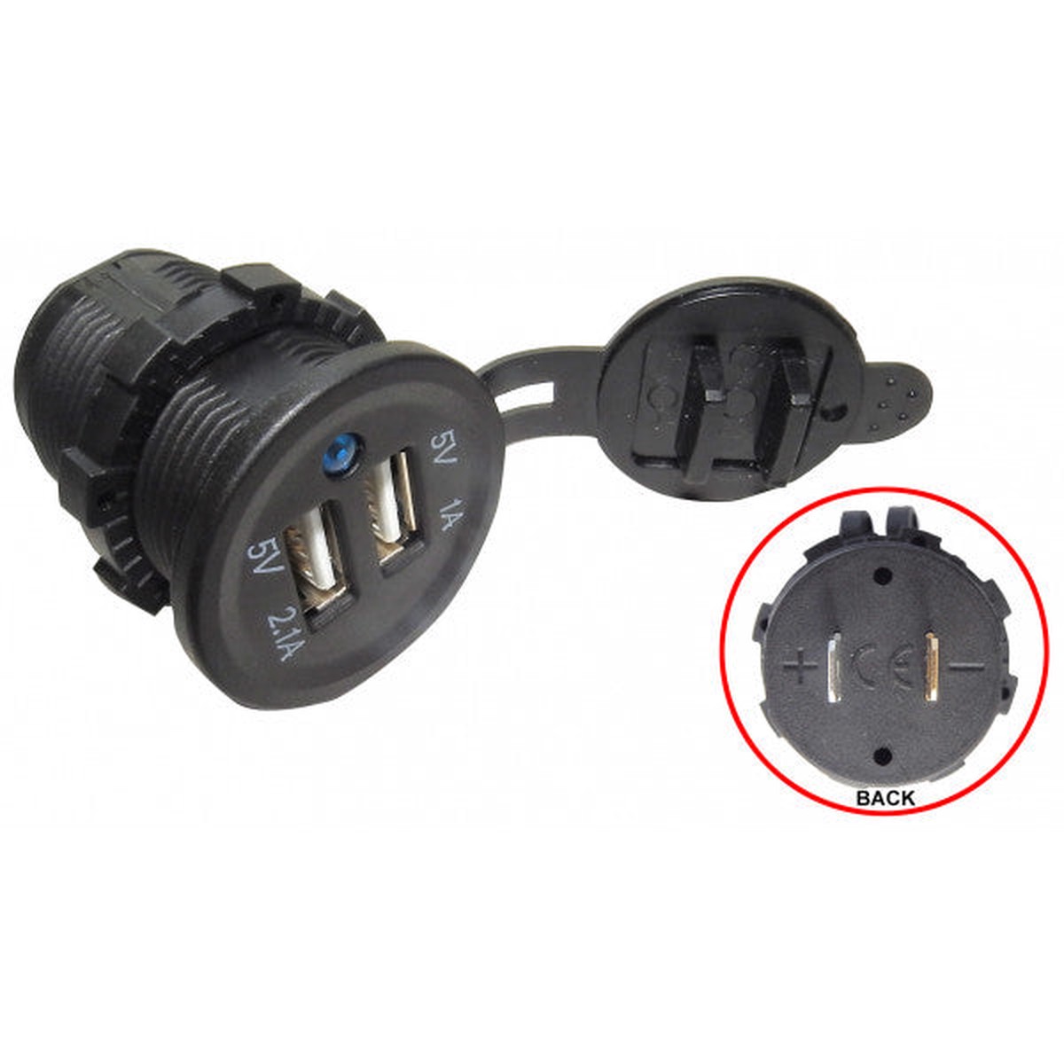 Wot-nots Pearl Automotive - USB Charging Port - PWN1341