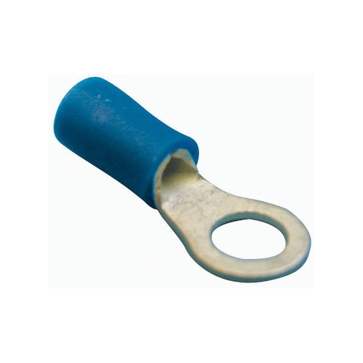 Wot-nots Wiring Connectors - Blue - Ring - 5mm - Pack of 3 - PWN012