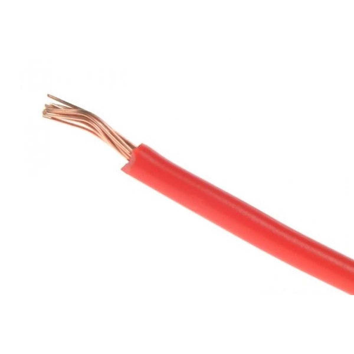 Maypole 1 Core Cable - 1 x 28/0.3mm - Red - 50m - 3224R
