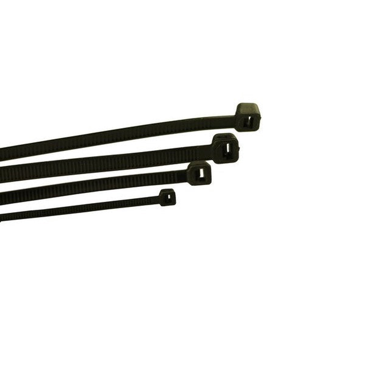 Celsus Cable Ties - Standard - Black - 100mm x 2.5mm - Pack Of 100 - CT100