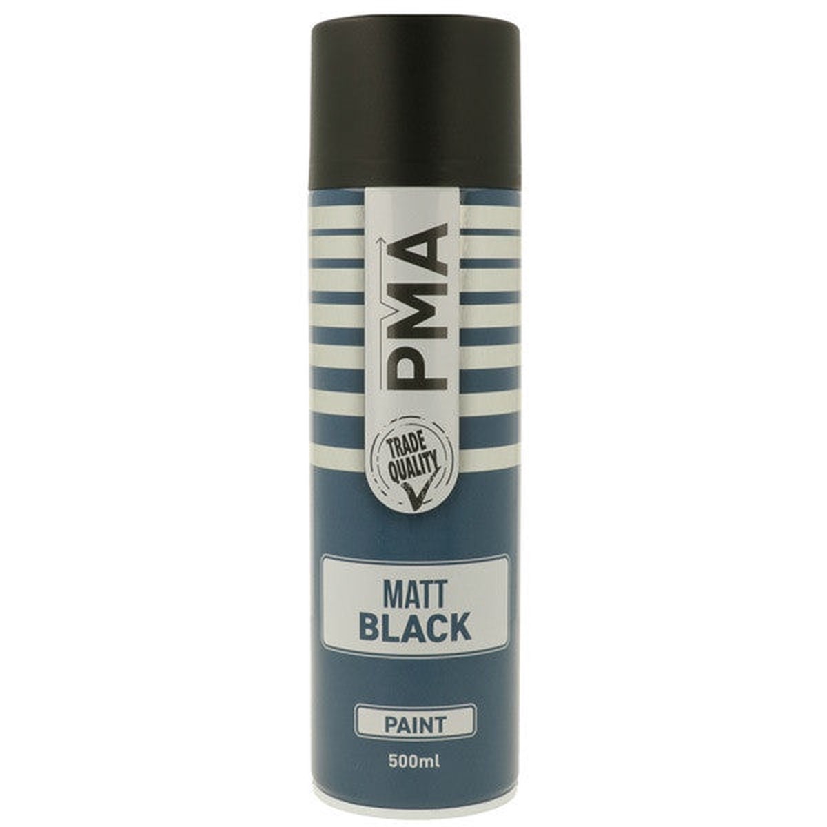 Pma Matt Black Paint Aerosol 500ml - PCPA1001
