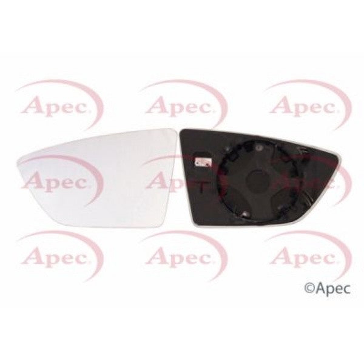 Apec GLASS AND HOLDER FOR PASSENGER CAR - AMG2177