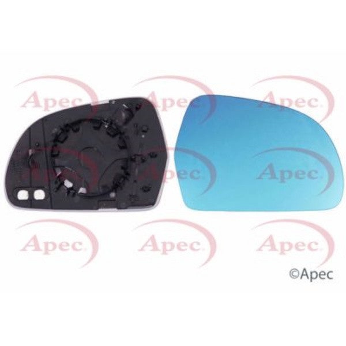 Apec GLASS AND HOLDER FOR PASSENGER CAR - AMG2184