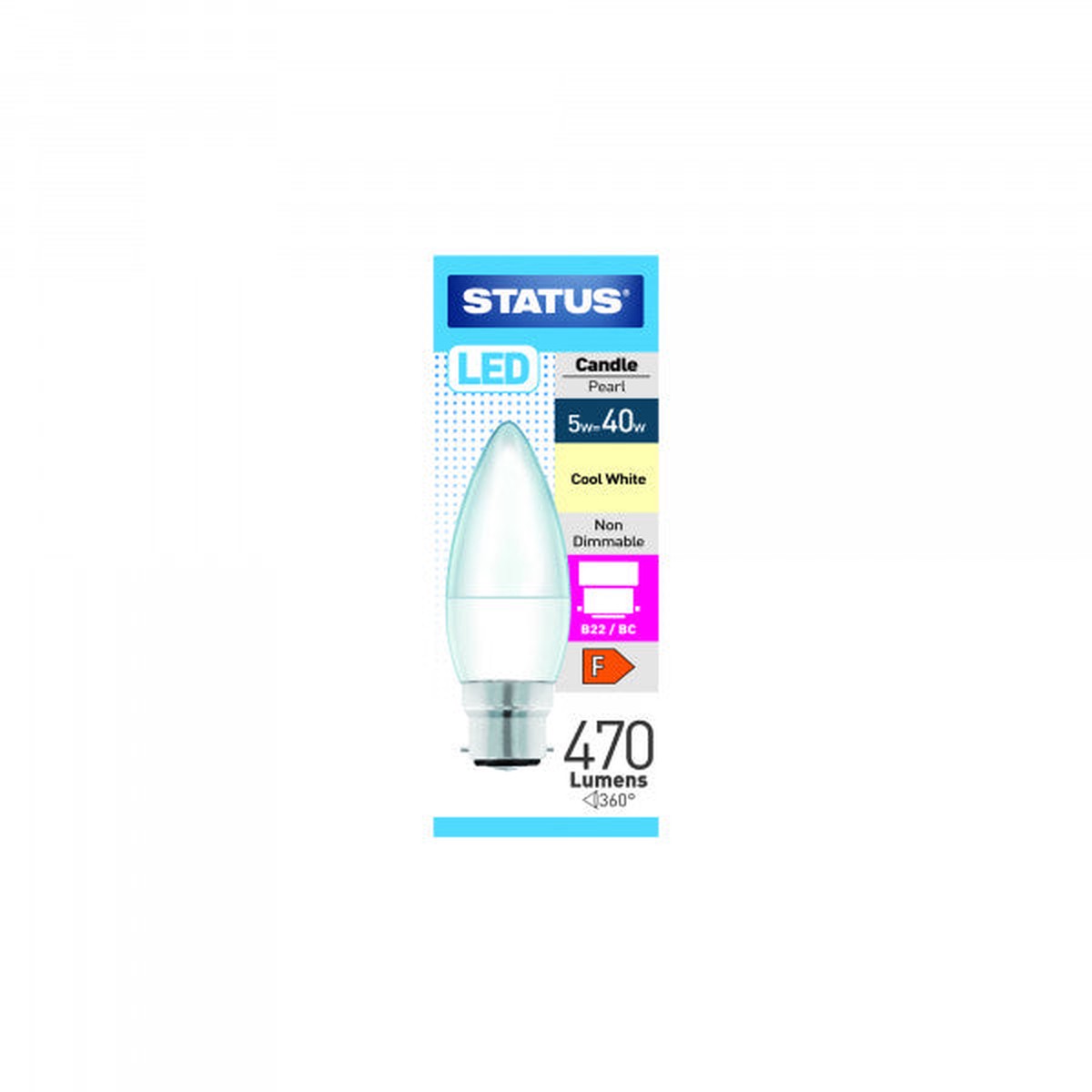 Status BC - Candle - 5SLCCB22P1B10