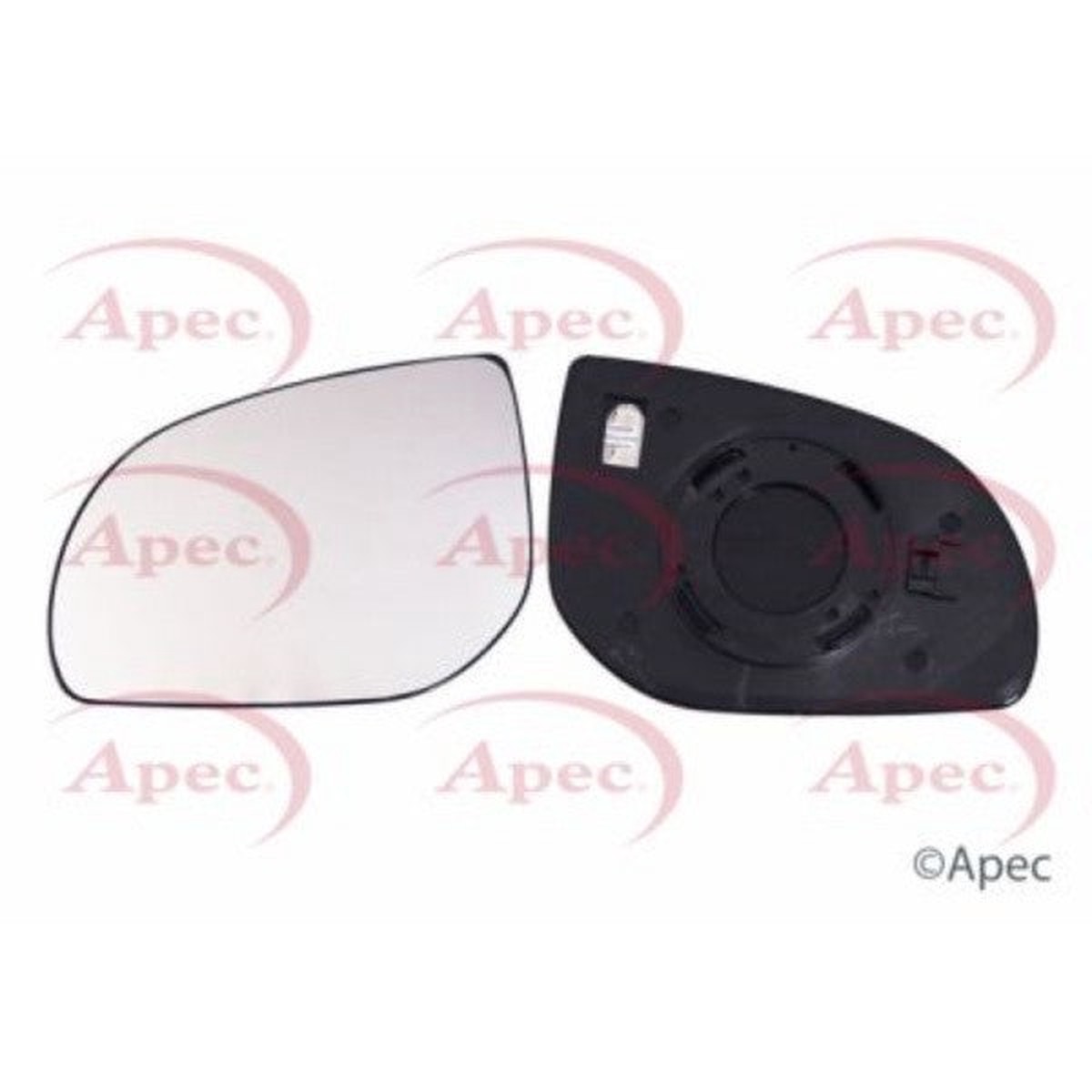 Apec GLASS AND HOLDER FOR PASSENGER CAR - AMG2129
