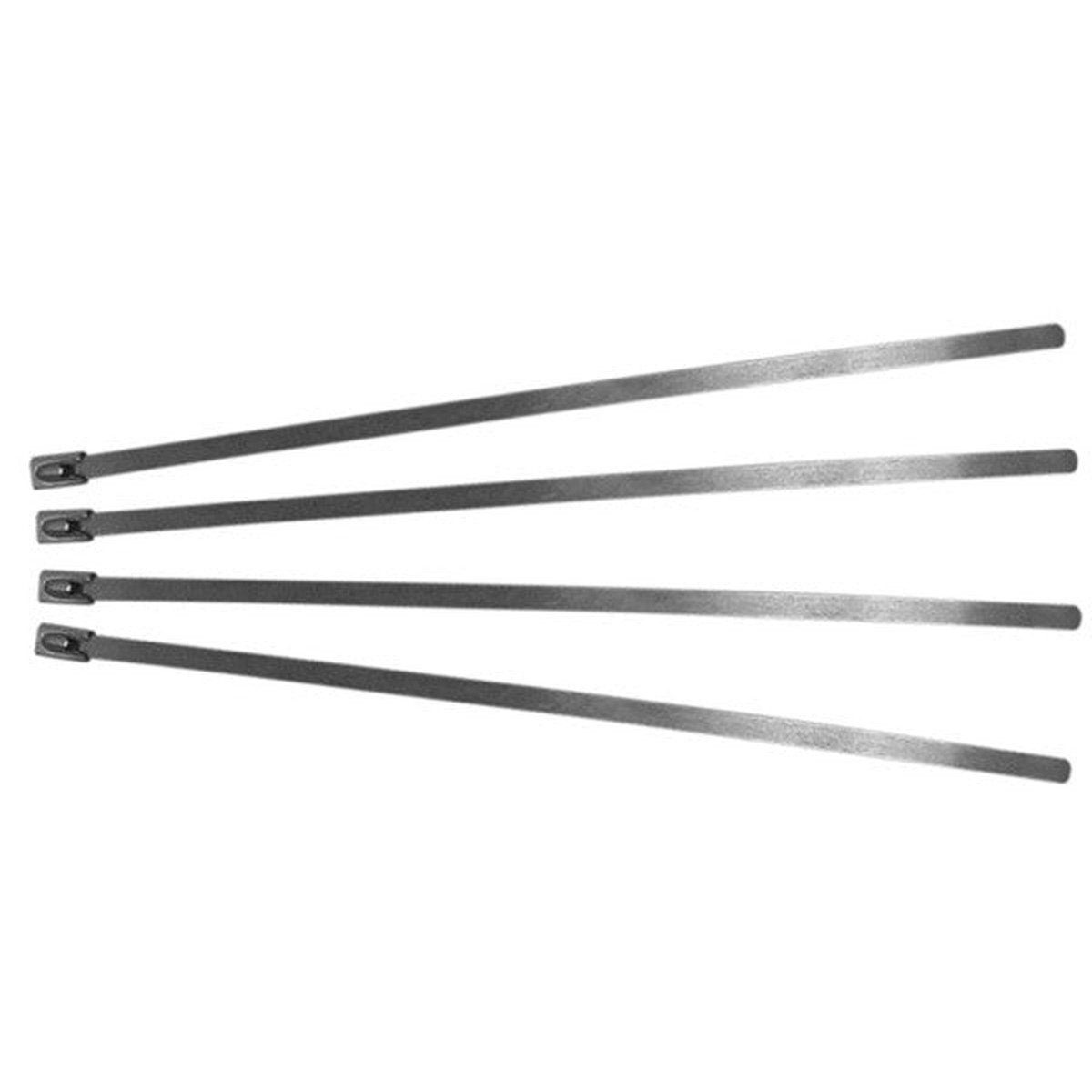 Cable Ties - Stainless Steel - 362mm x 4.6mm - Pack Of 10 - PMTS02
