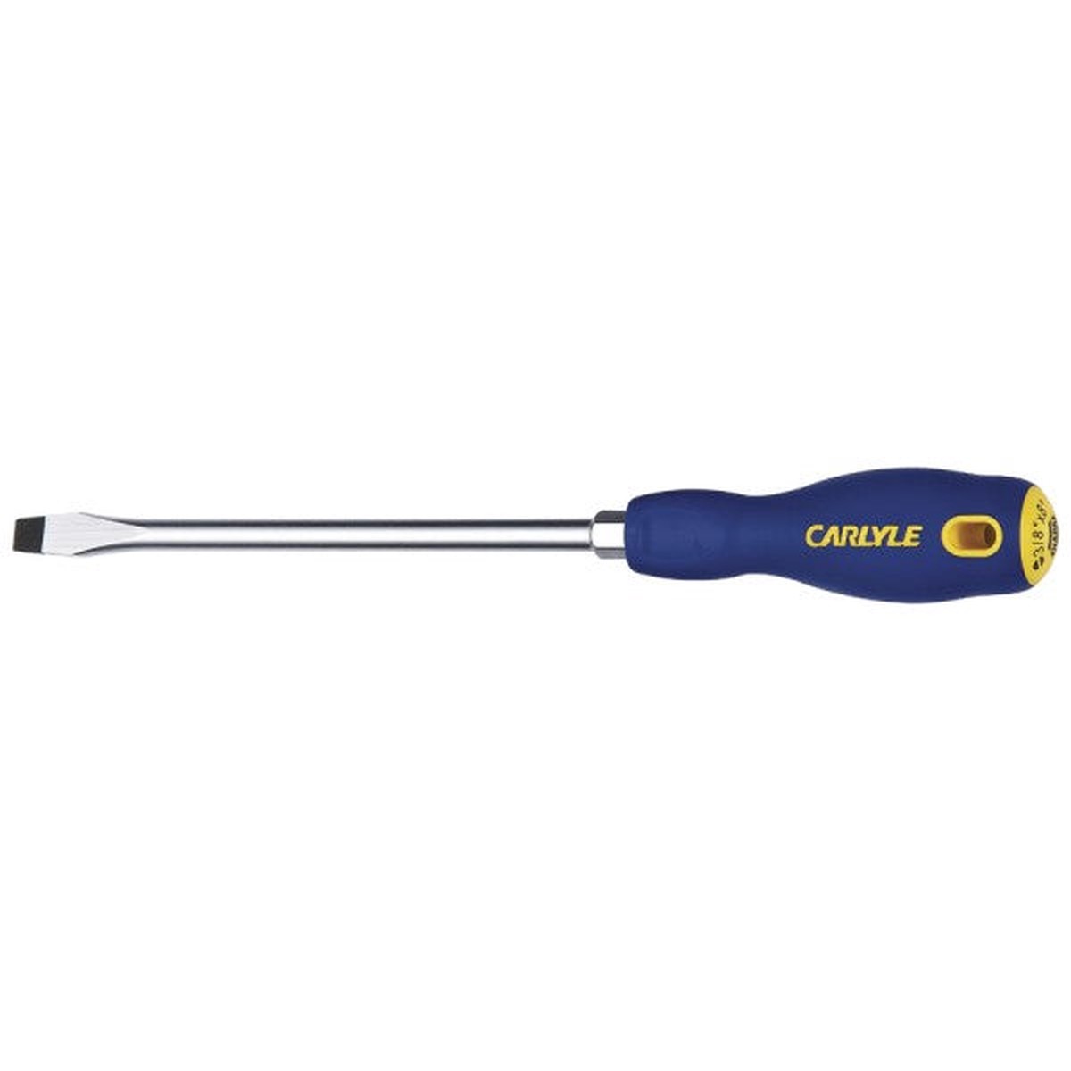 Carlyle Hand Tools Screwdriver - Round Blade - Slotted - 3/8in. - SDS128