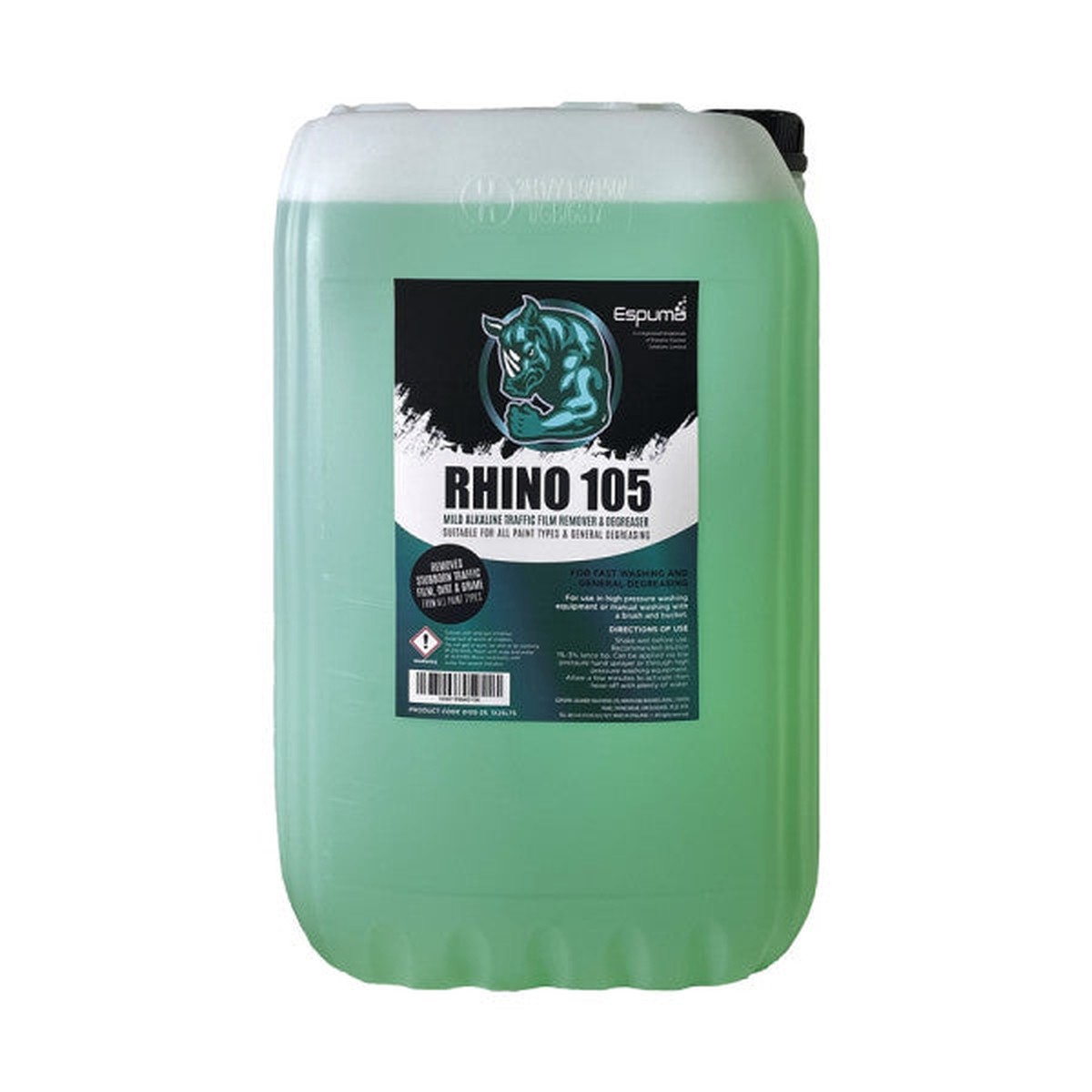 Espuma Rhino 105 TFR & Degreaser - Concentrate - 25 Litre - 0105-25