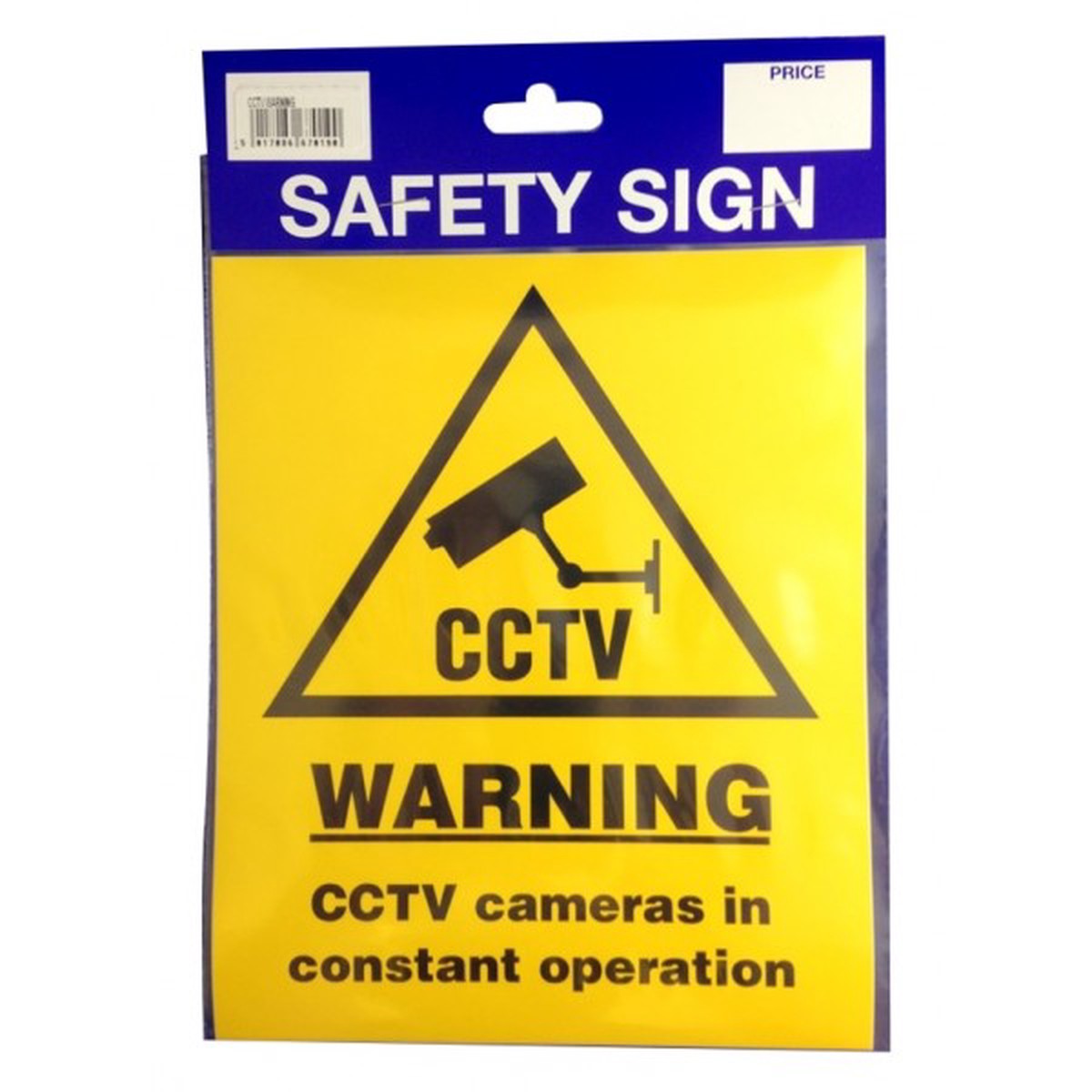 Castle Promotions Outdoor Vinyl Sticker - CCTV Warning - CCTV
