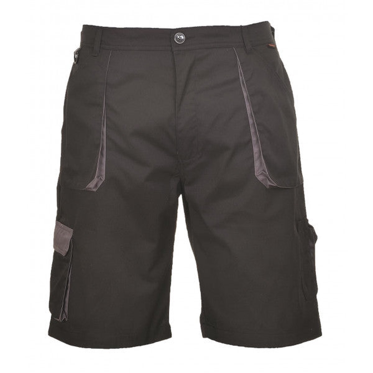Portwest Texo Contrast Shorts - Black - X Large - TX14BKRXL