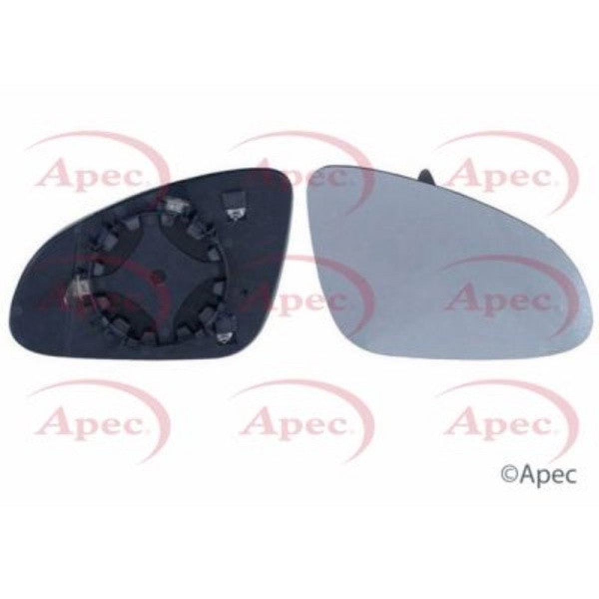 Apec GLASS AND HOLDER FOR PASSENGER CAR - AMG2157