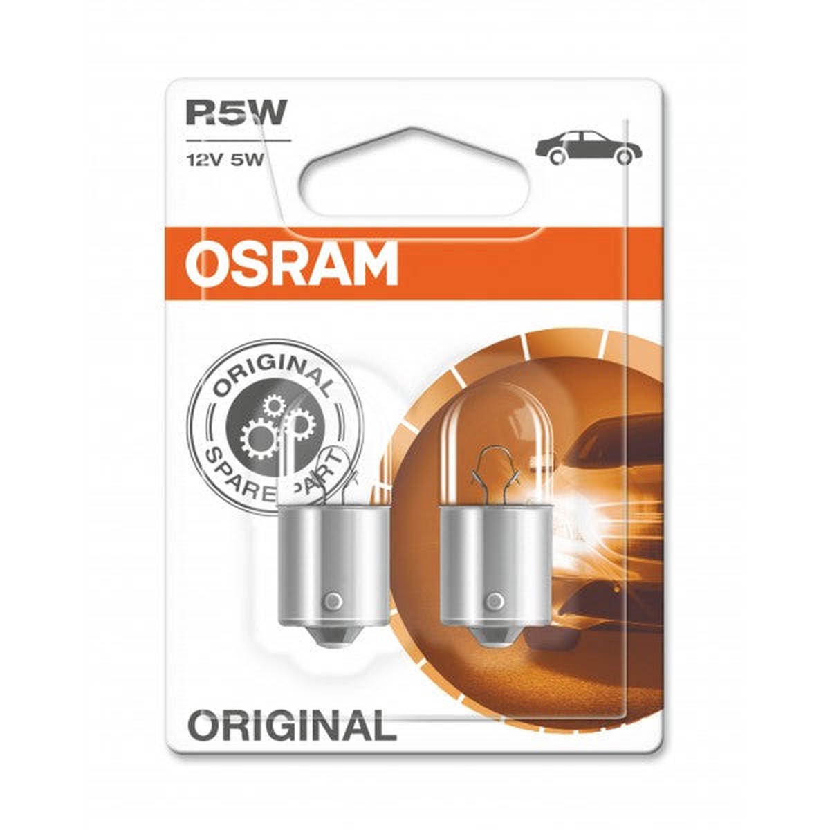 Osram Standard Bulbs - R5W 12V 5W (207) BA15s - 5007-02B