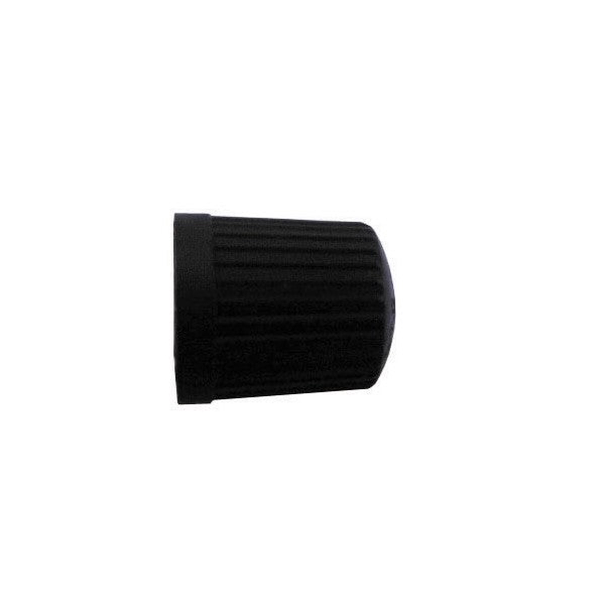 Wot-nots Car Dust Caps - Black Plastic - Pack Of 4 - PWN174