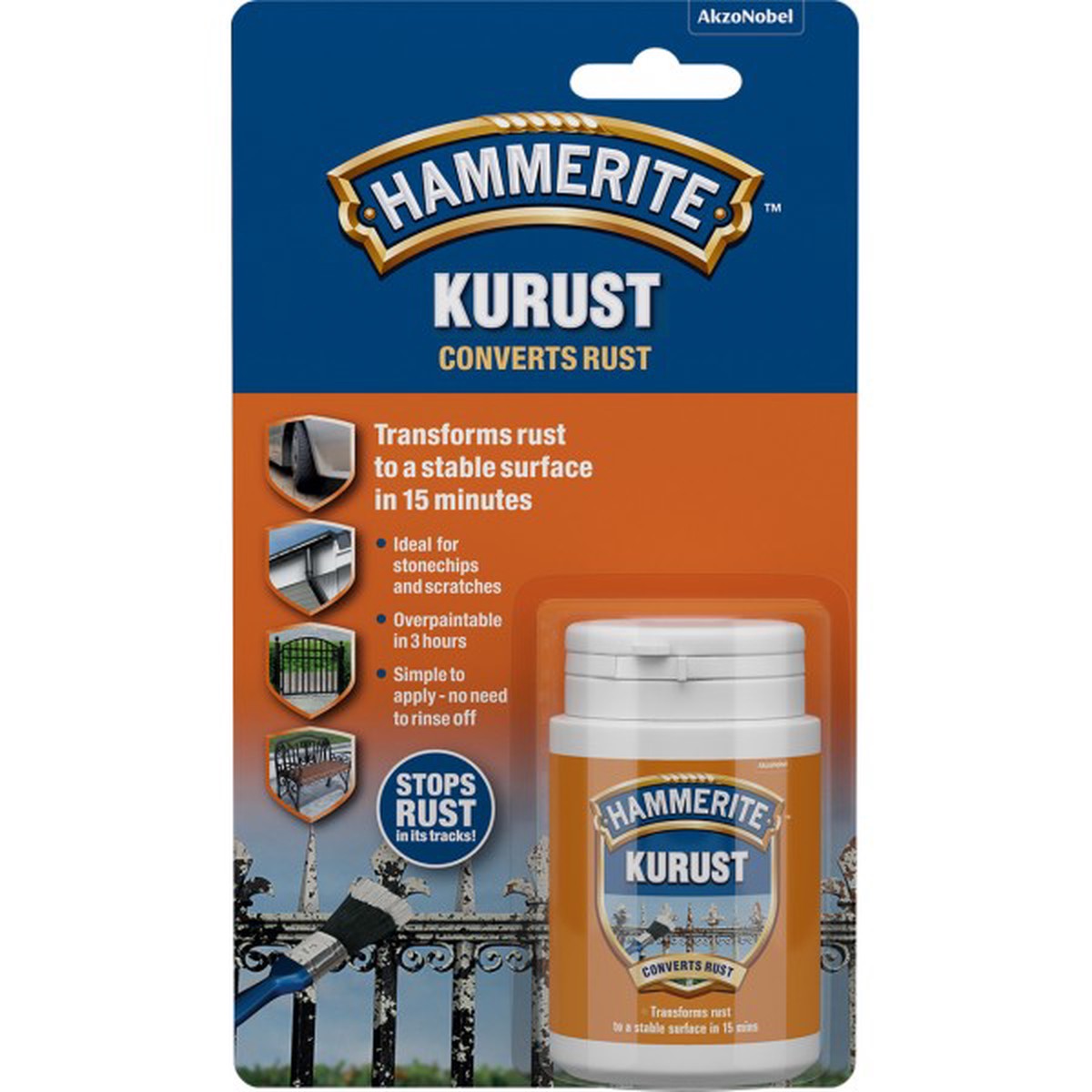 Hammerite Kurust Blister - 90ml - 5092819