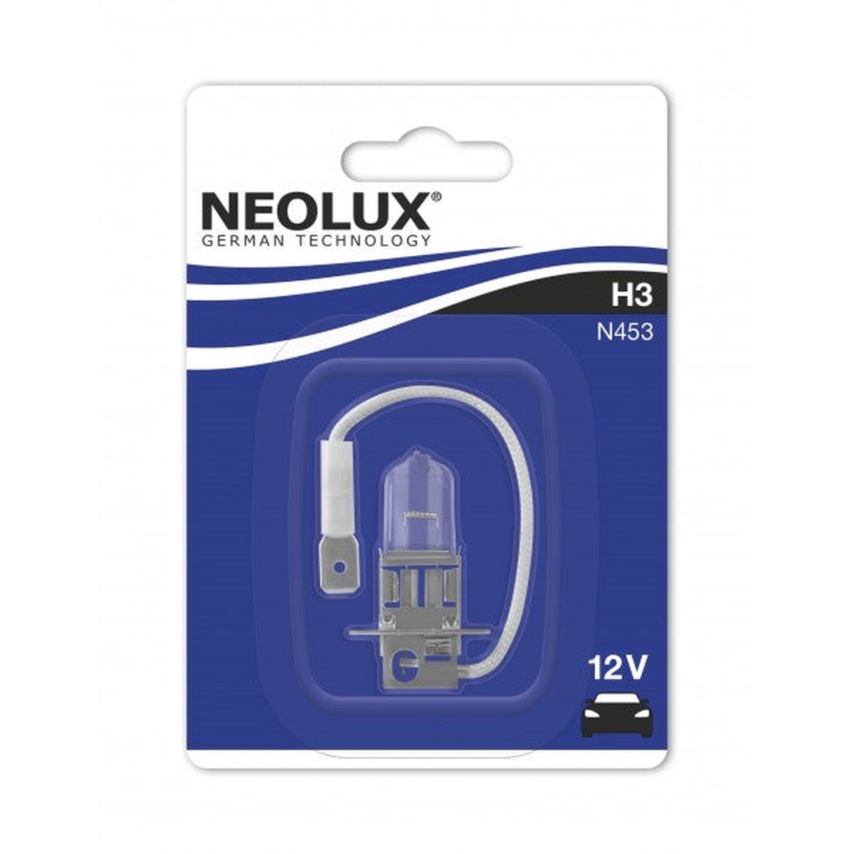 Neolux Halogen Bulb - H3 12V 55W - (453) PK22s - N453-01B