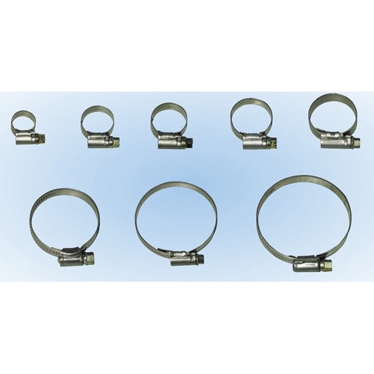 Wot-nots Hose Clips M/S 2 40-55mm - Single Pack - PWN261
