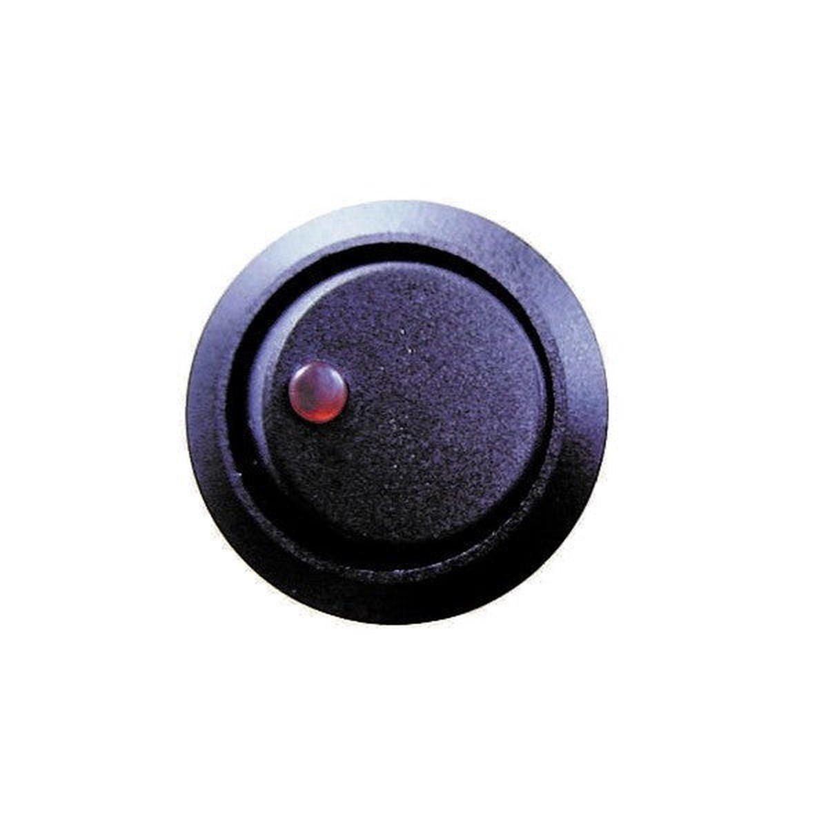 Wot-nots On/Off Round Red Spot Switch - Red Illuminated - PWN563