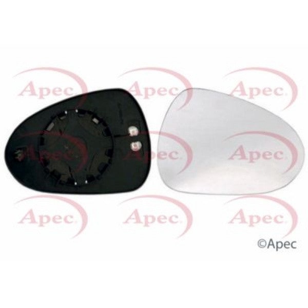 Apec GLASS AND HOLDER FOR PASSENGER CAR - AMG2174