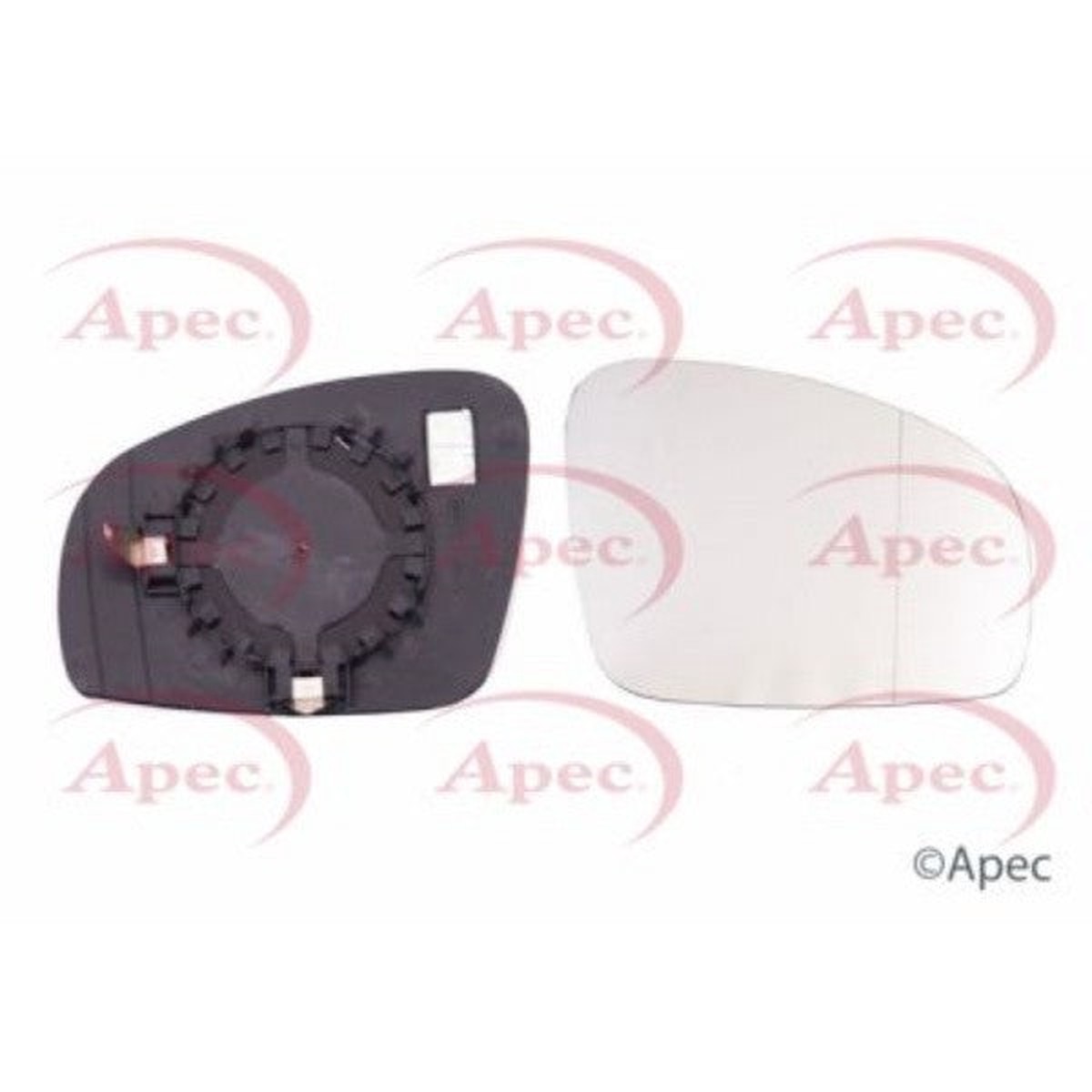 Apec GLASS AND HOLDER FOR PASSENGER CAR - AMG2182