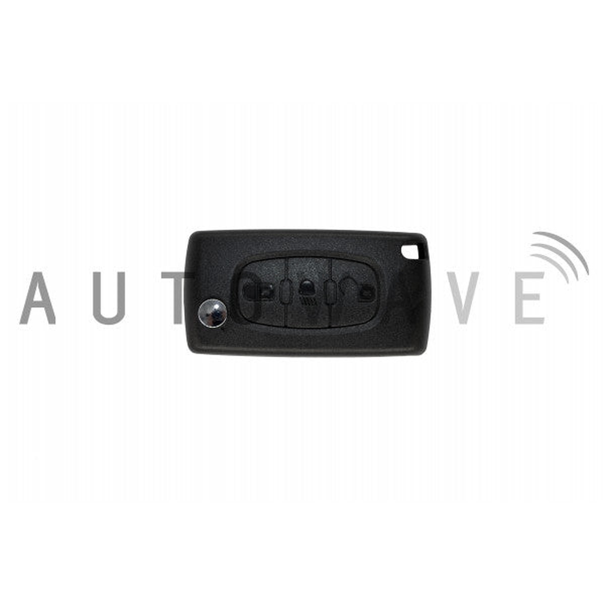 Autowave Citroen 3 Button Remote with Headlight Button VA2 - AUTRK0107