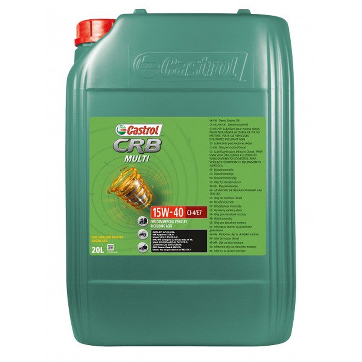 Castrol Tection - 15W40 - 20 Litre - 15BA1A
