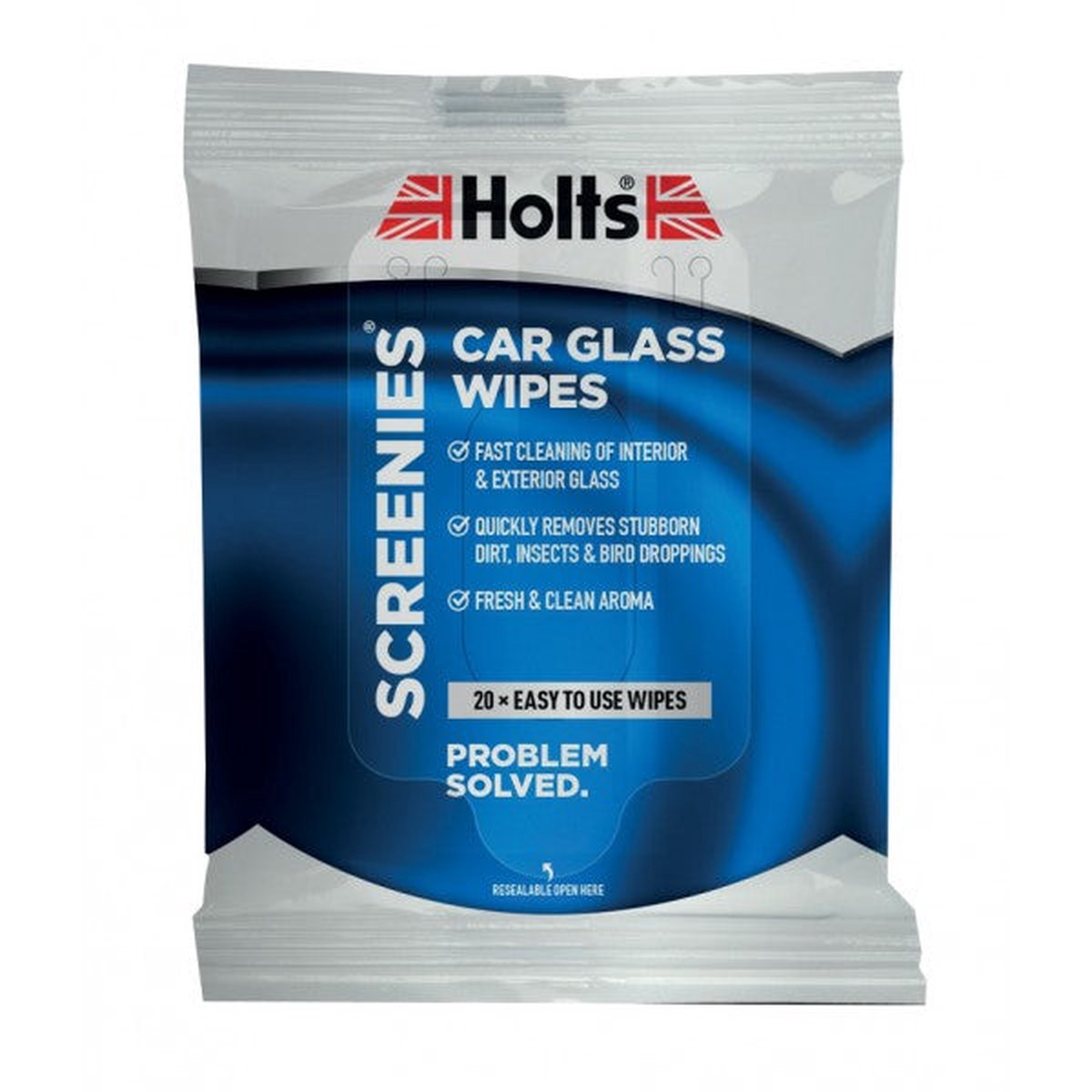 Holts Screenies Car Glass Wipes - Pack of 20 - HWPS0001A