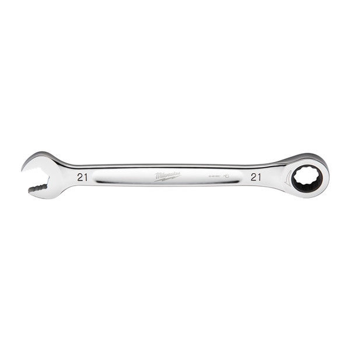Milwaukee 21 mm MAX BITE ratcheting combination spanner - 4932471514