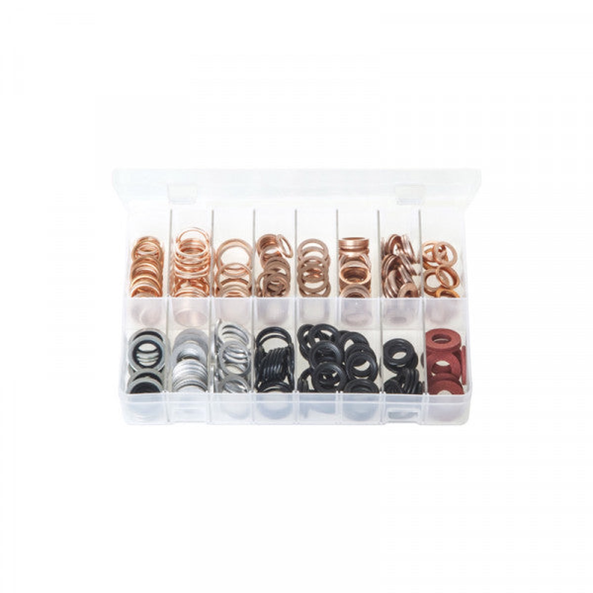 Workshopwarehouse Assorted Box of Sump Plug Washers - AB117N