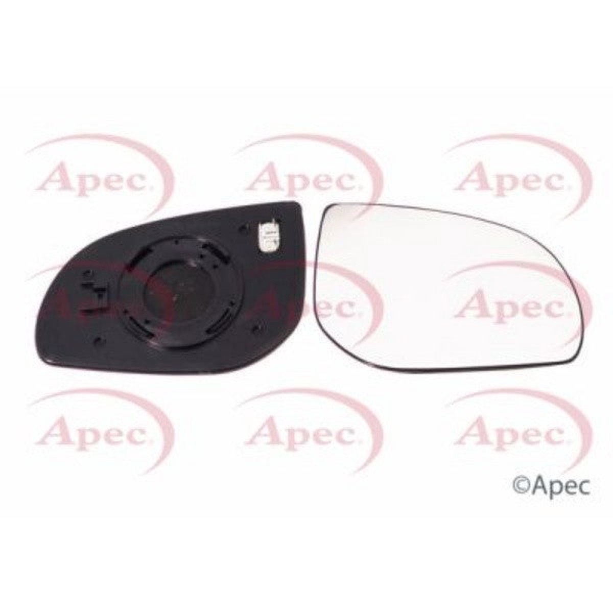 Apec GLASS AND HOLDER FOR PASSENGER CAR - AMG2130