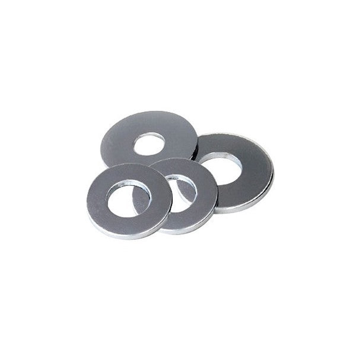 Wot-nots Steel Washer - Flat - 3/8in. - Pack Of 15 - PWN061