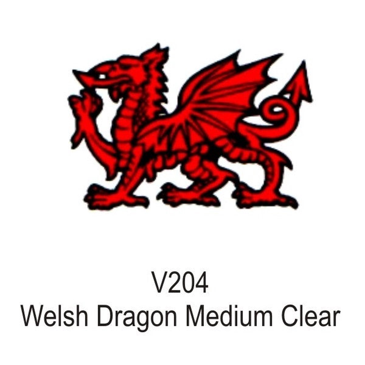 Castle Promotions Outdoor Vinyl Sticker - Welsh Dragon - V204