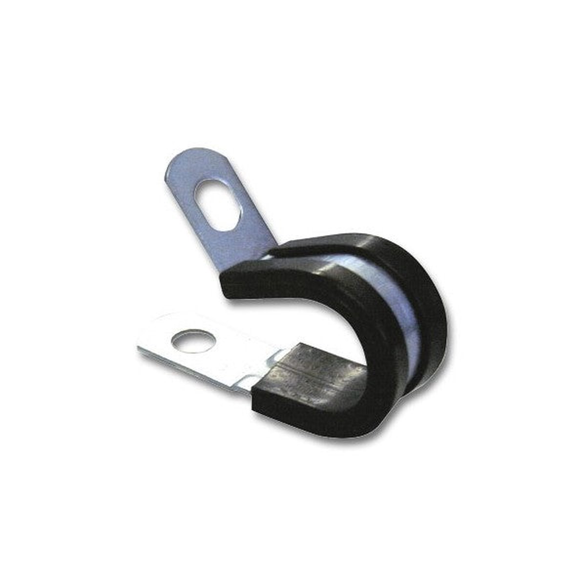 Wot-nots Rubber Lined P Clips - 9mm - Pack of 2 - PWN604
