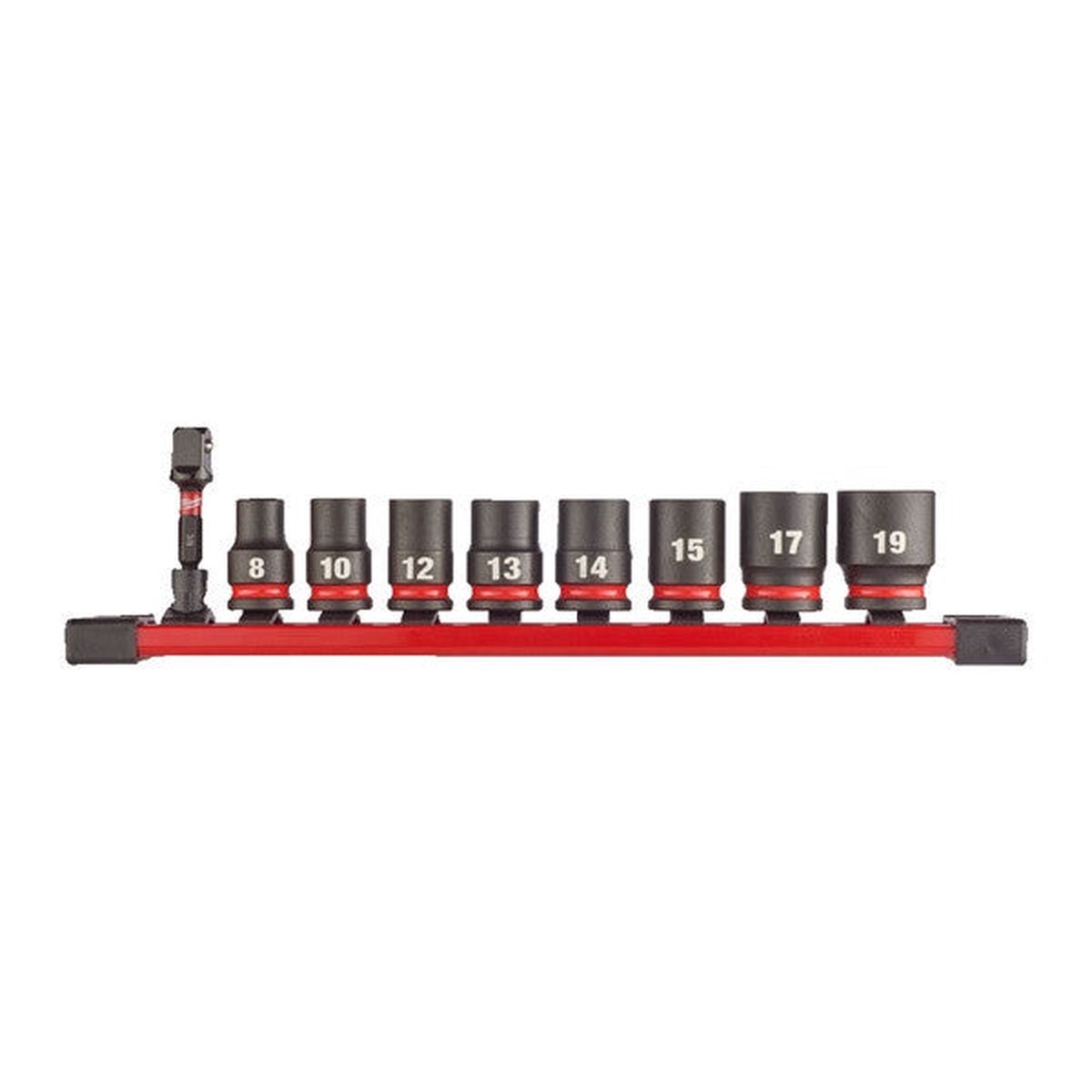 3/8in. SHOCKWAVE IMPACT DUTY socket standard rail set-9pc - 4932480454