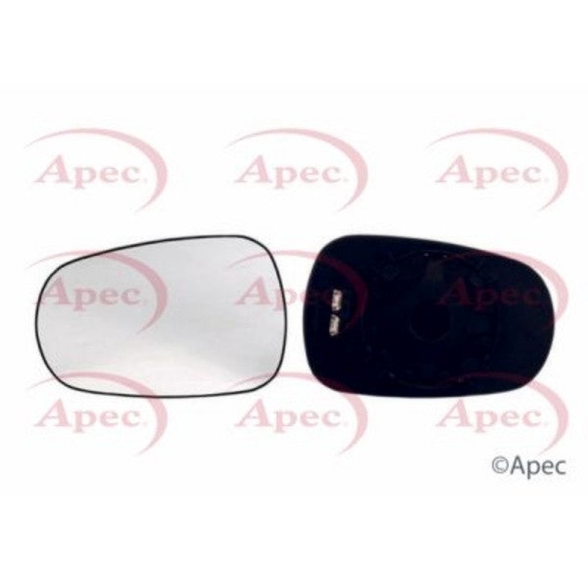 Apec GLASS AND HOLDER FOR PASSENGER CAR - AMG2145