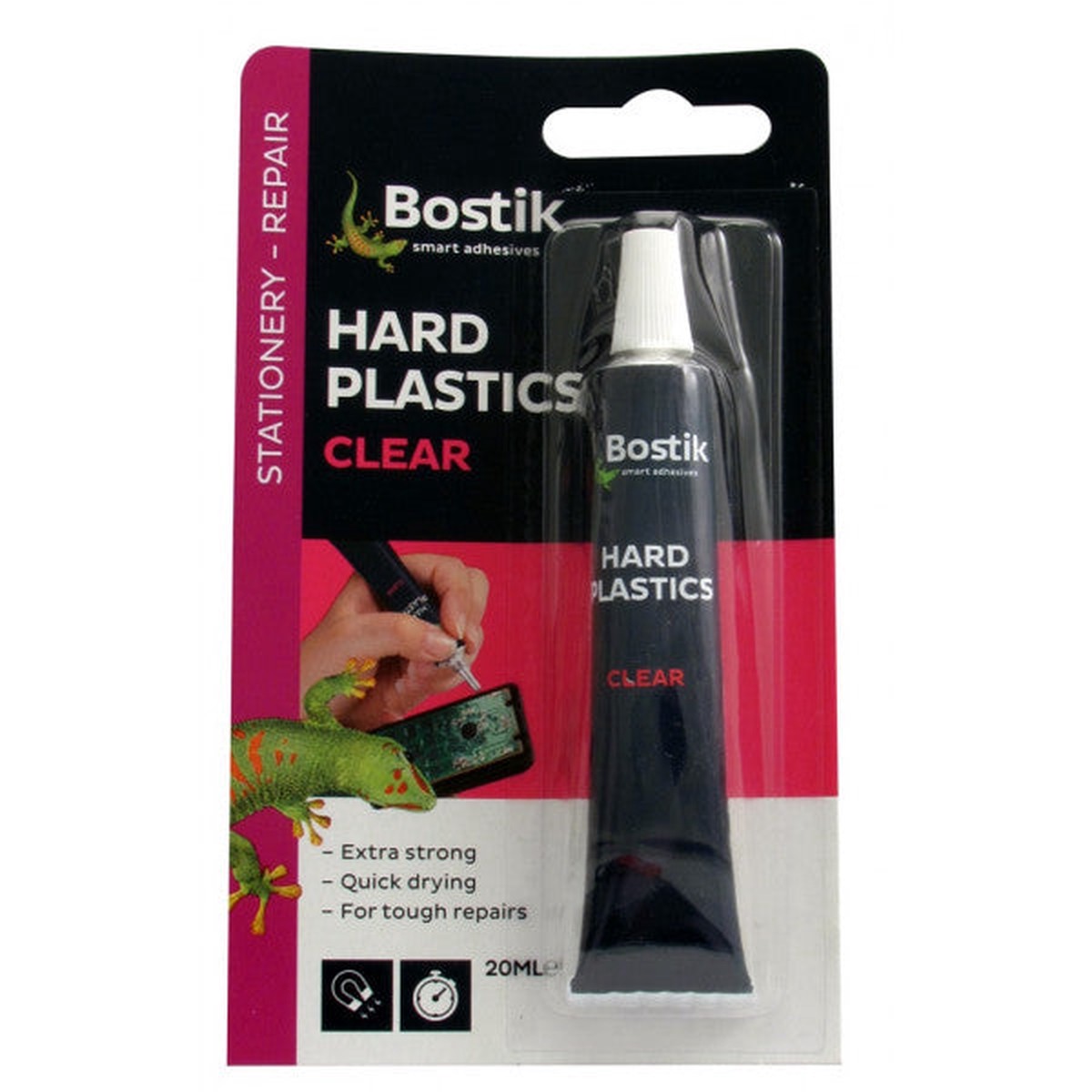 Bostik Hard Plastics Adhesive - 20ml Tube - 30803651