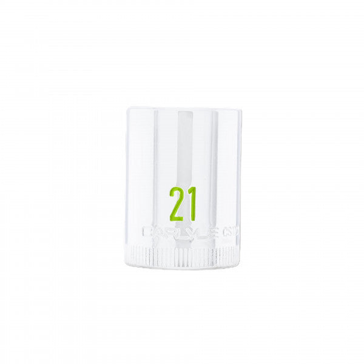 Carlyle Hand Tools 1/2 Drive 21mm 6 point chrome socket - CS12021M