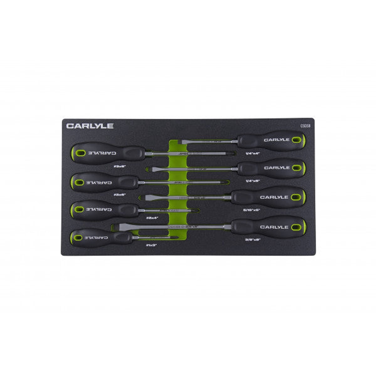 Carlyle Hand Tools 8 PC Combination Screwdriver Set - CSDS8