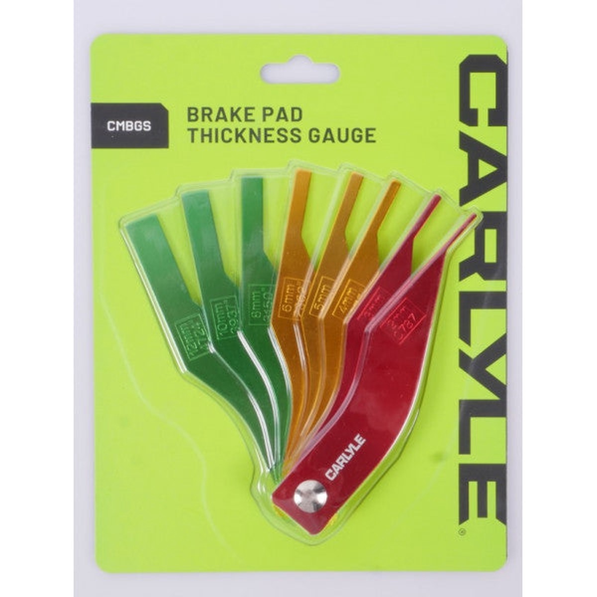 Carlyle Hand Tools Brake Pad Thickness Keys - CMBGS