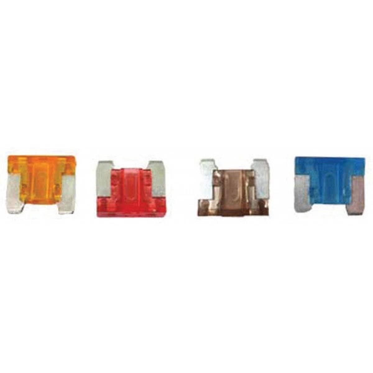 Wot-nots Fuses - Micro Blade - Assorted - Pack Of 4 (15A/20A/25A/30A) - PWN867