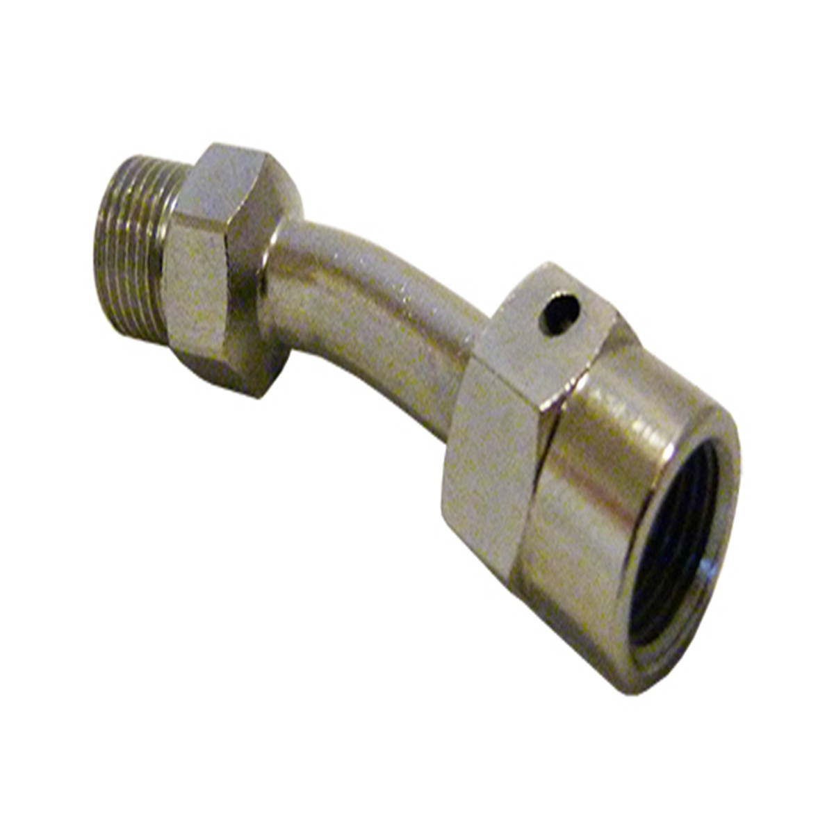 20 DEGREES SWIVEL JOINT FOR AS3 VENHILL BRAKE AND CLUTCH LINES CHROME