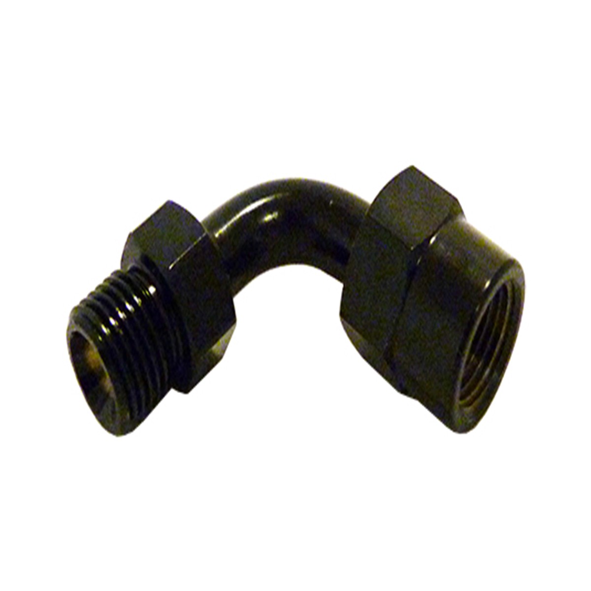 90 DEGREES SWIVEL JOINT FOR AS3 VENHILL BRAKE AND CLUTCH LINES BLACK